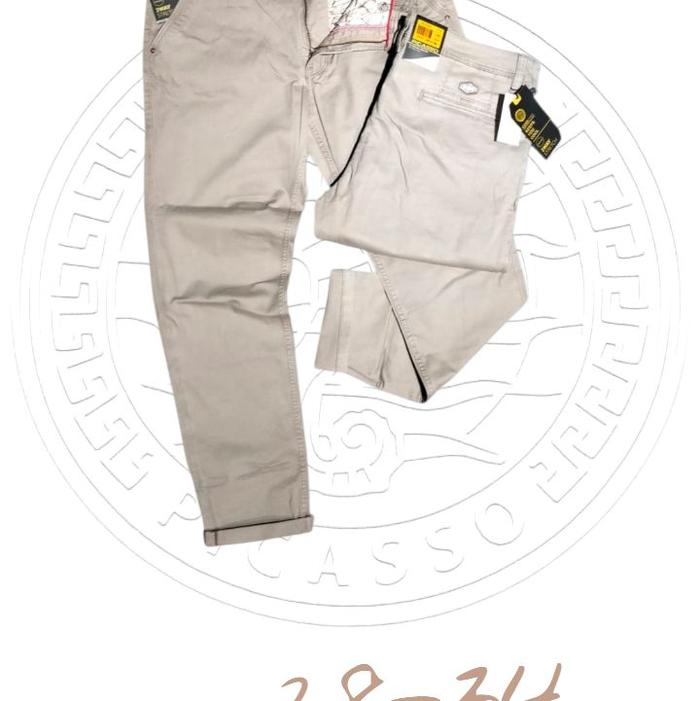 Celana Chinos Katun PICASSO Original Premium untuk Pria, Celana Panjang pria merk picaso