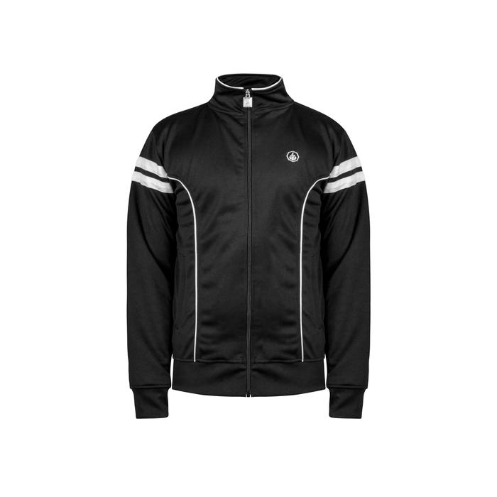 Prung Bleta -Jaket Training Warna Hitam Tracktop Jaket