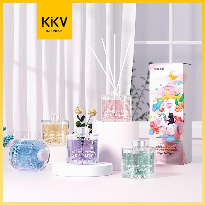 KKV - Alba Sol Reed Diffuser / Pengharum Ruangan 45ml Vanilla Ice Cream / Milky Sugar / Citrus / Cle