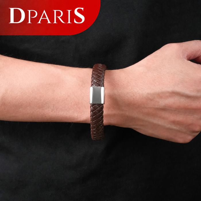 DPARIS Gelang Tangan Kulit Unisex Togo Bracelet TKI300