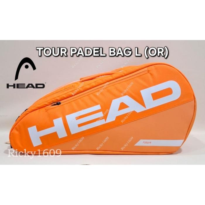 TERLARIS TAS PADEL HEAD TOUR L (OR) (BL) (PK) / HEAD Tour Padel Bag L (OR) - HEAD Tour Padel Bag L (