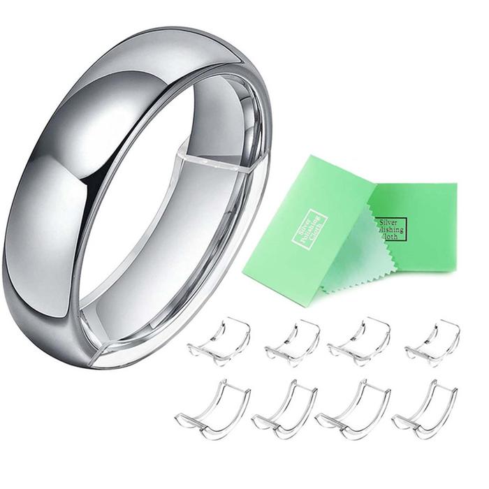 Pengganjal Ring Cincin Tangan Pria Wanita Bahan Silikon Invisible