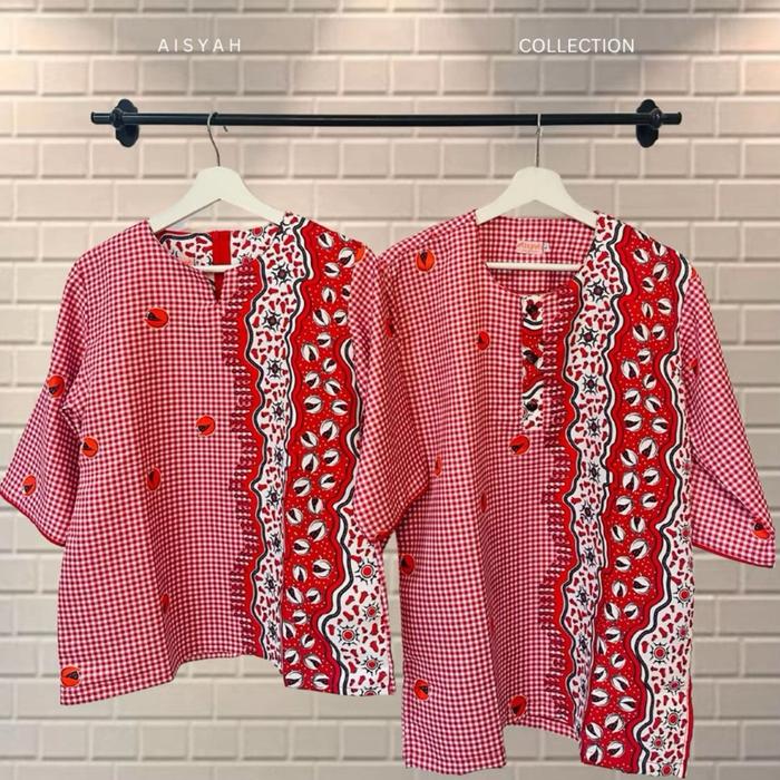 Baju Cele Kotak Cengkeh Maluku
