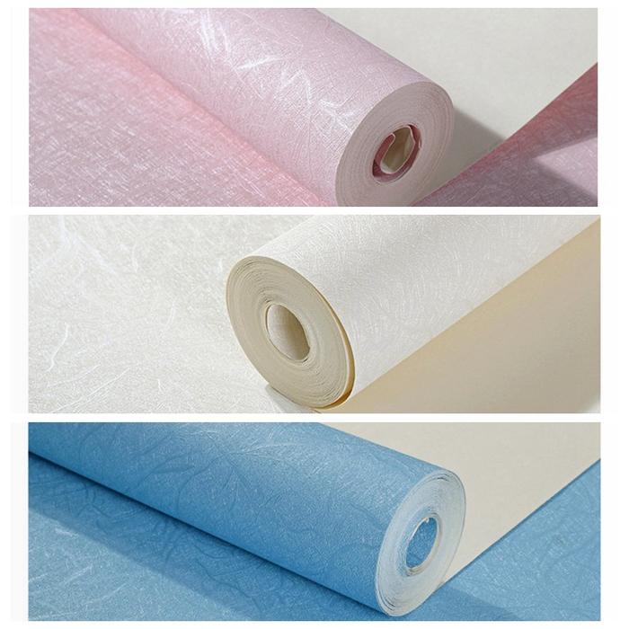 Modern PVC Classic Wallpaper For Walls Decor Embossed 3D Waterproof