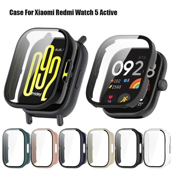 Case Redmi Watch 5 Lite 2in1 / Bumper Case Anti Gores Redmi Watch 5 Lite Diskon