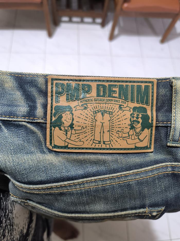 [FADING] POT MEETS POP - PMP DENIM PIPES 14 OZ