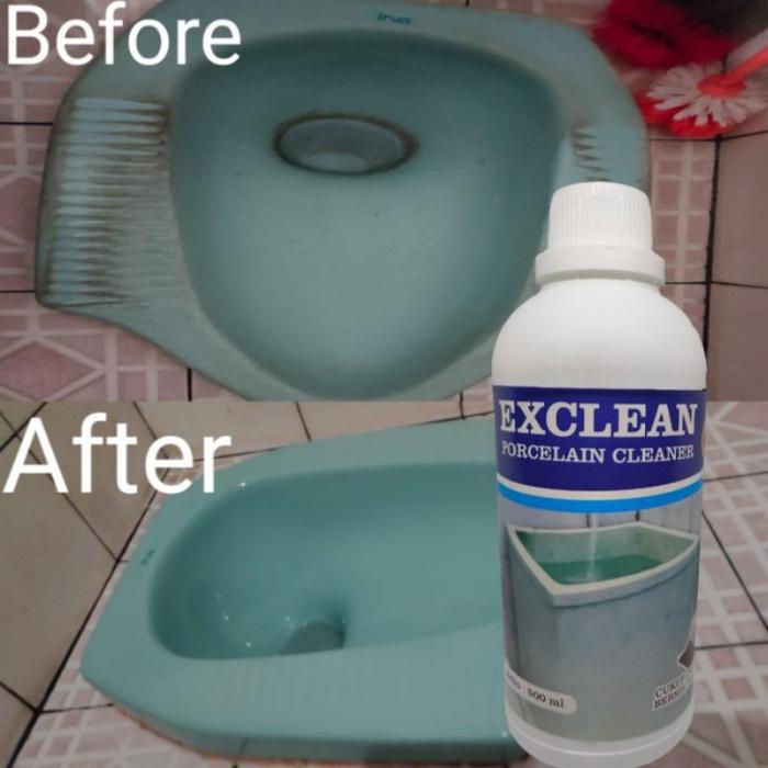 PEMBERSIH KERAK KAMAR MANDI PALING AMPUH | EXCLEAN PORCELAIN CLEANER PEMBERSIH KERAK MULTIFUNGSI ISI