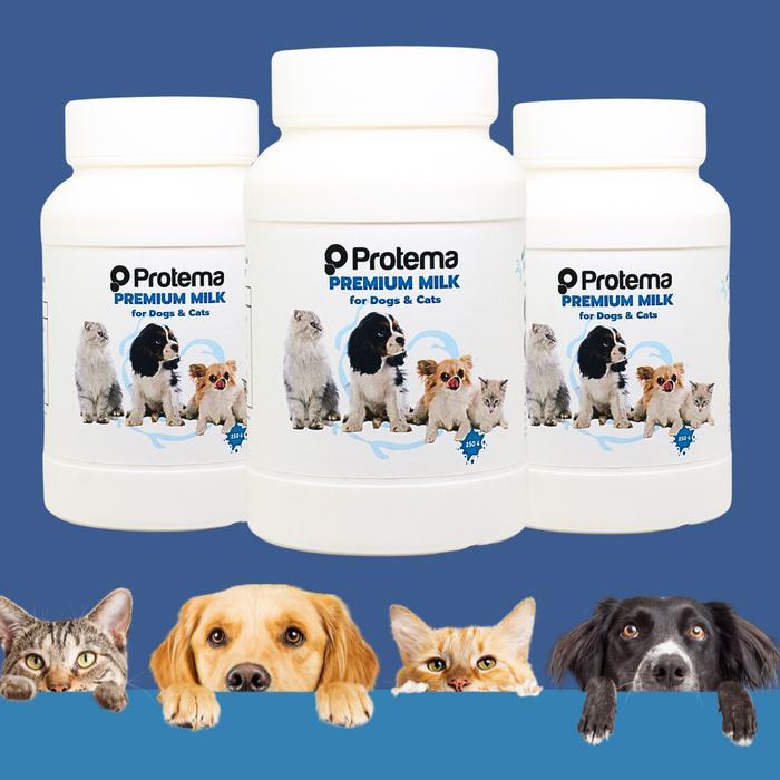 BuryamSakti [JUMBO] PREMIUM MILK FOR CATS & DOGS | PROTEMA | 250 GR | Susu Natural Kucing & Anjing, 