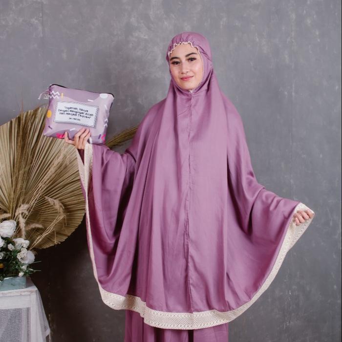 Mukena Rayon Travelling Zena