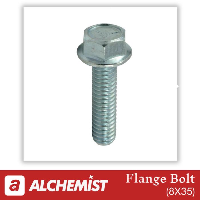Baut Flange 8x35 Motor Bebek Universal Semua Merk / Baut Flange 8x35 Motor Matic Universal
