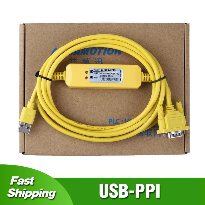 USB-PPI for Siemens S7-200 Simatic PLC Programming Cable USB to RS485