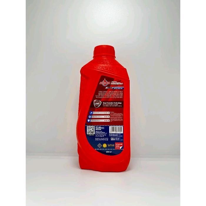 GW- GROSIR 3 BOTOL Oli Motor Federal Ultratec 4T 20W-40 800ml Federal Ultratec Oil 0.8 - Kendaraan M