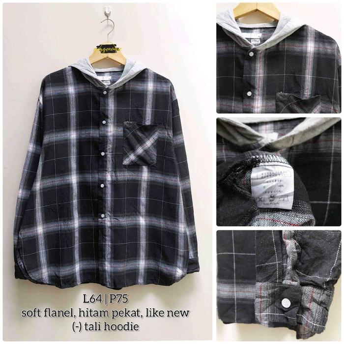Kemeja Flanel Hoodie Veterano 05