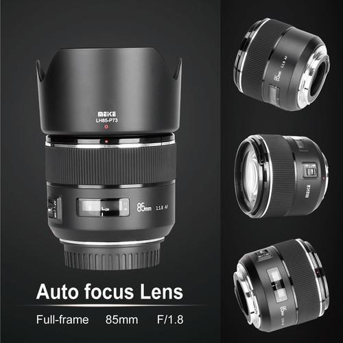 Lensa Meike AF 85mm f1.8 for Canon EF Mount / Meike 85 mm f/1.8 Fix Lens Original