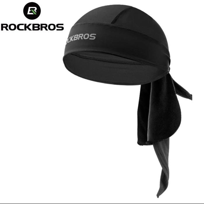 Rockbros Lkpj009 Topi Sepeda Bicycle Cap Hat Sun Block Head Scarf