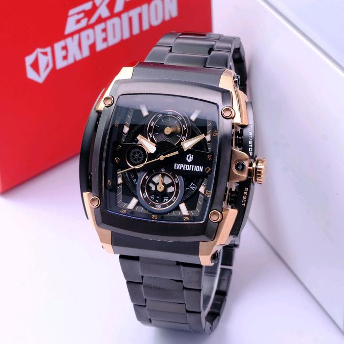 EXPEDITION EXP 3008 ROSEGOLD BLACK PRIA. ORIGINAL Watches