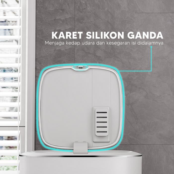 Living Mall Tempat Penyimpanan Beras E60-E62 Rice Bucket Storage Beras Aesthetic Dispenser Beras An