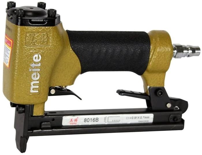 Meite Upholstery Pneumatic Stapler Nailer Gun U-type Stapler Air Fine
