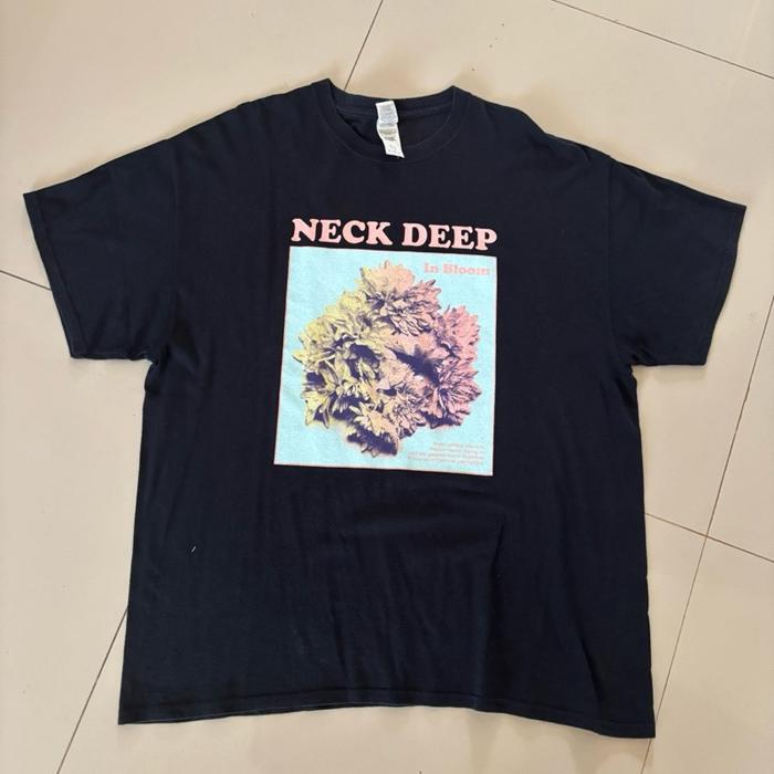 Kaos band Neck Deep (In Bloom) import original (USED)