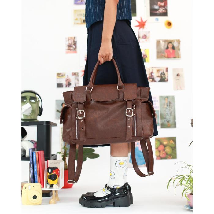 Tako Bag - Backpack And Shoulderbag - Ruru 3In1 Postman Bag Ransel Multifungsi Muat Laptop 14Inch Te