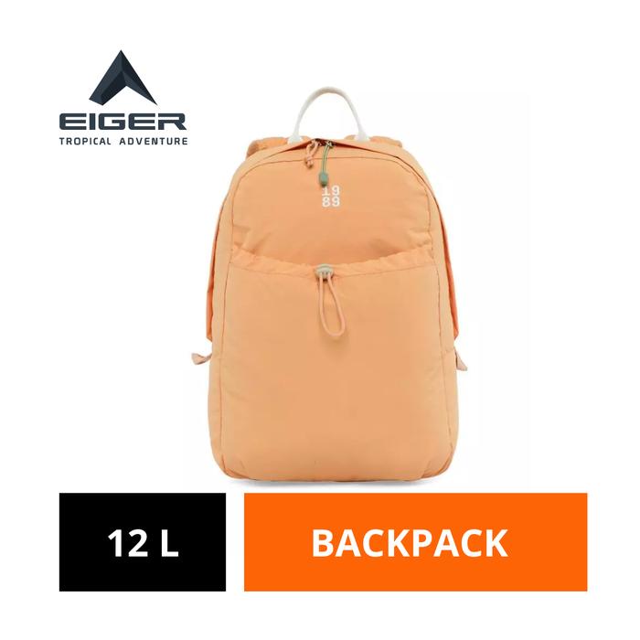 [BISA COD] Tas Ransel Wanita Eiger Original 12 L Hitam Nilon Women Loenie Mini Daypack 12l
