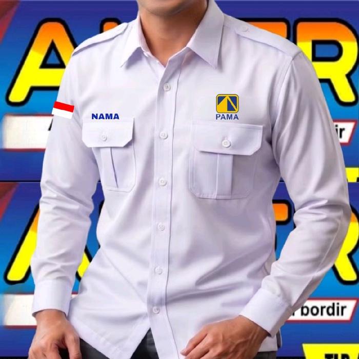 kemeja PT PAMA baju PT PAMA seragam PT PAMA Pdh PT PAMA kemeja kerja PT PAMA baju kerja PT PAMA sera