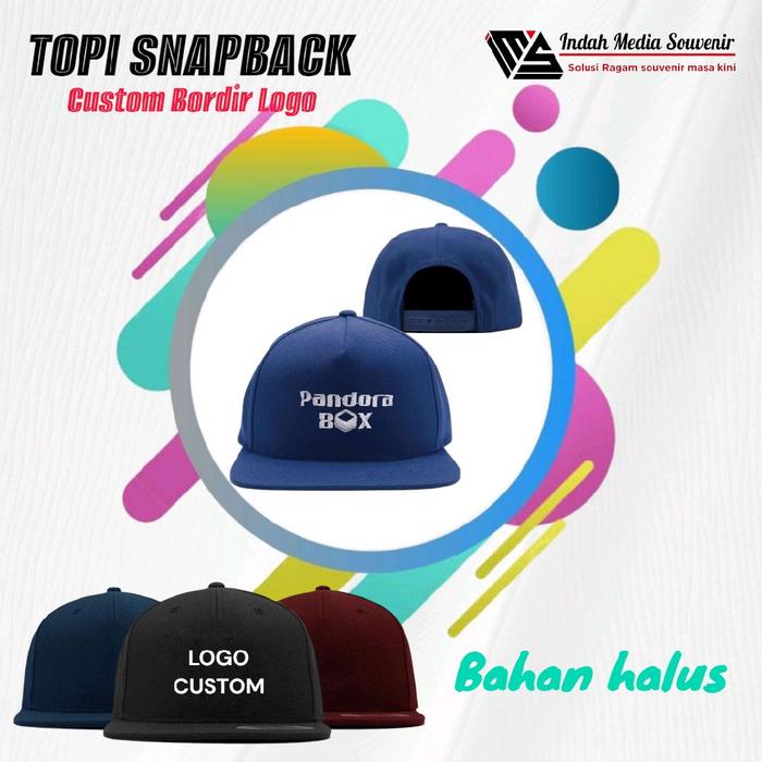 Topi promosi /Topi custom bordir logo/Topi custom bordir murah/Topi custom bordir premium/Topi bordi
