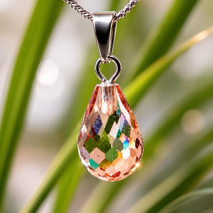 Kalung Zultanite Asli Turki Premium | Batu Bisa Berubah Warna - Color Changing Stone Necklace | Hadi