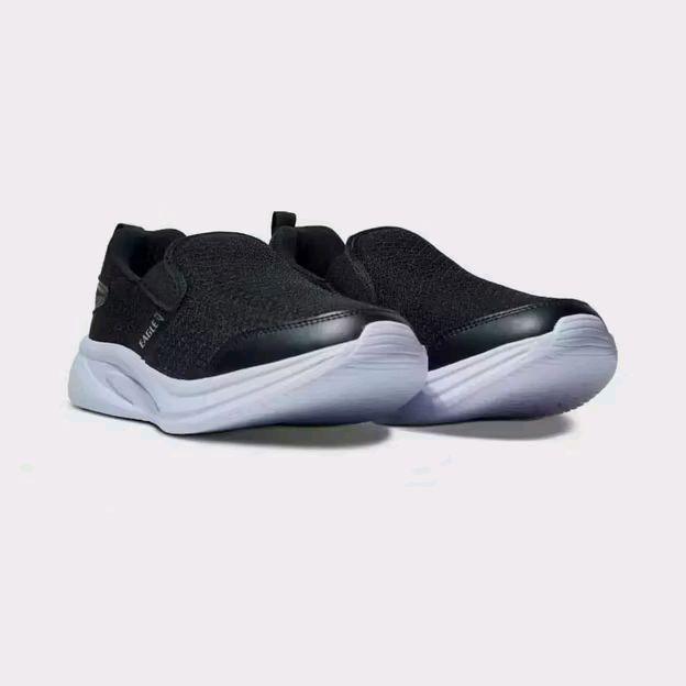 EAGLE ZEN HITAM PUTIH Sepatu Slip on Pria Original