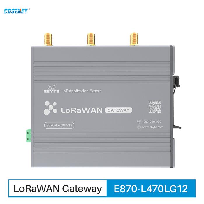 LoRaWAN Gateway 470MHz SX1302 High Speed 8 Kanal 27dbm 3KM CDSENET