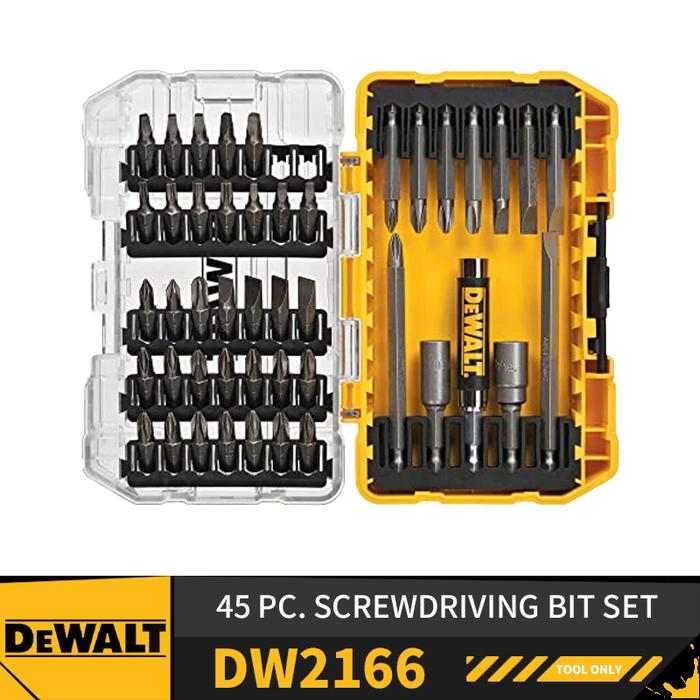 DEWALT DW2166 45 buah Set mata obeng Aksesori alat listrik