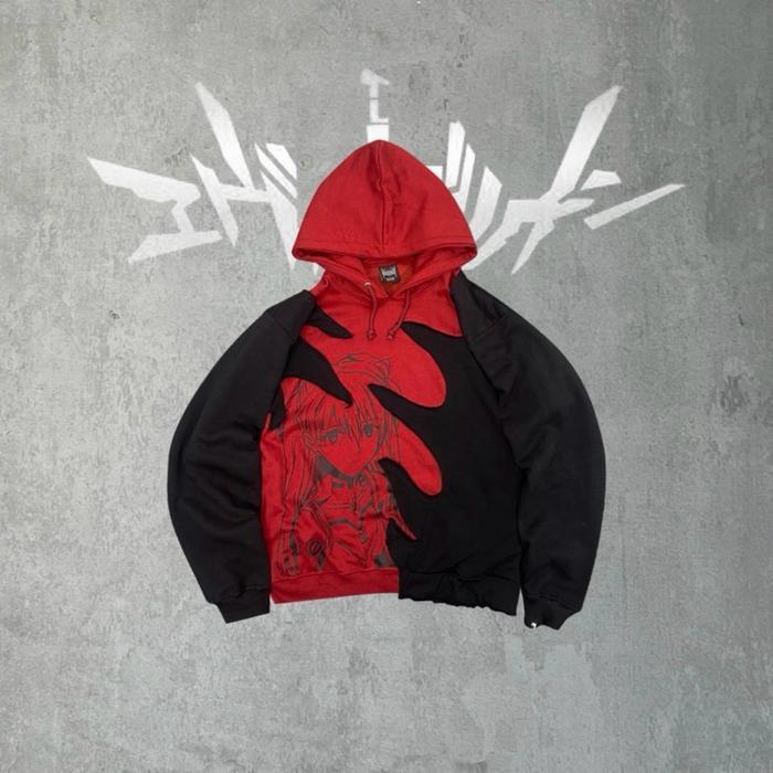 Hoodie Rework | ASUKA - EVANGELION | Poseidon Reprisal terlaris