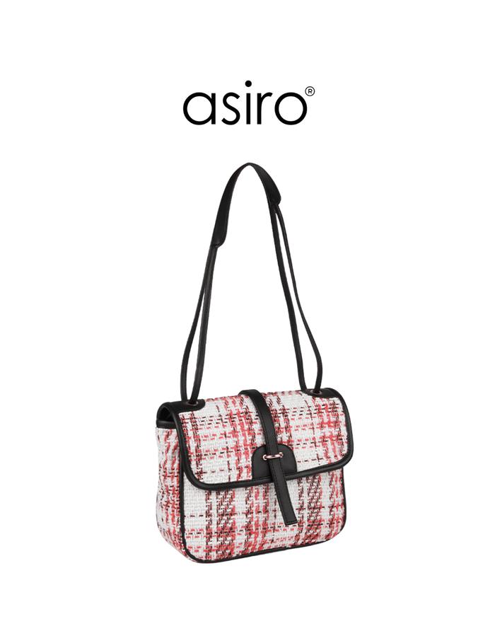 Asiro Vhe Tweed Acrilic Shoulder Bag Wanita