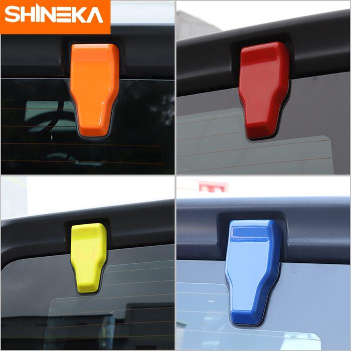 SHINEKA Penutup Dekorasi Engsel Kaca Kaca Kaca Belakang Mobil Stiker