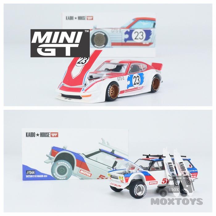 Kaido House x MINI GT 1:64 Datsun KAIDO 510 Wagon /Nissan Fairlady Z