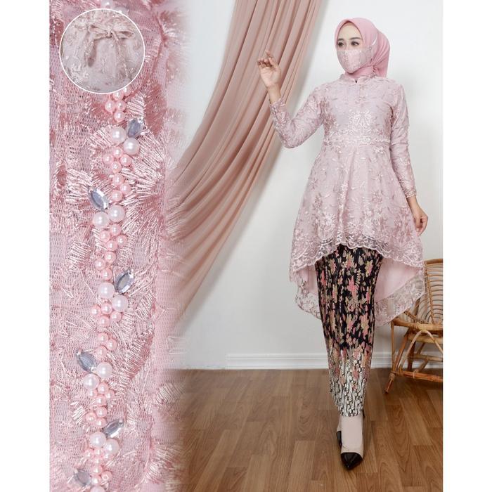 Kebaya Aurora Lesti Mutiara Payet//Setelan Kebaya Lesti Kejora//Atasan Kebaya Modern Payet//Kebaya B