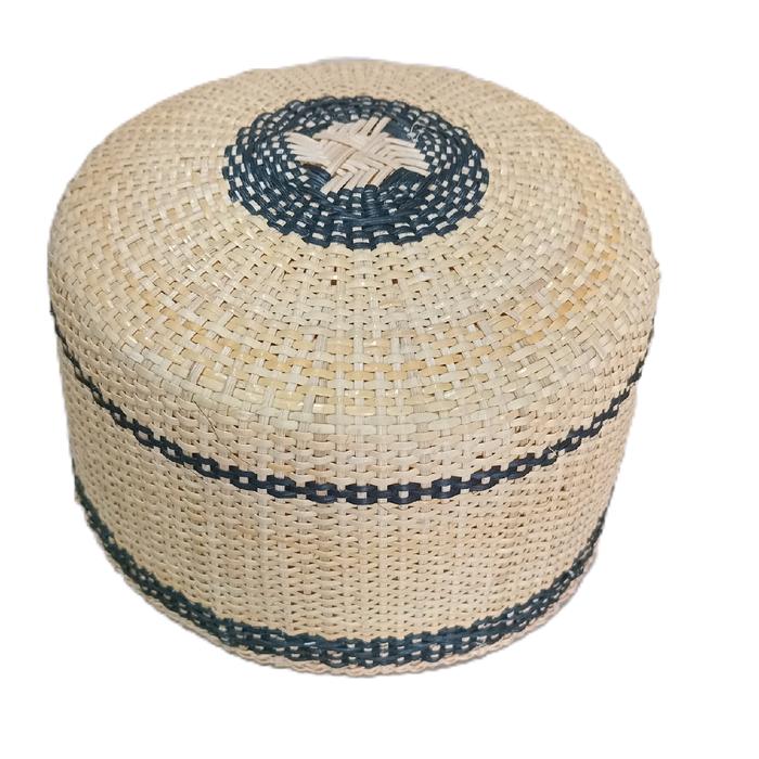 peci bulat dari rotan premium