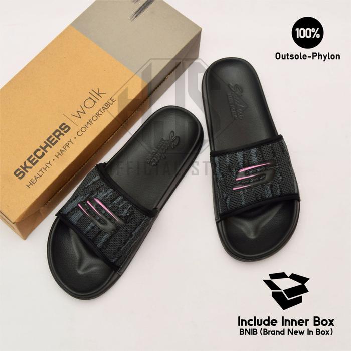 Sandal Wanita Skechers Slide Sendal Slide Wanita Skecher Sendal Cewek Selop Sketchers Original