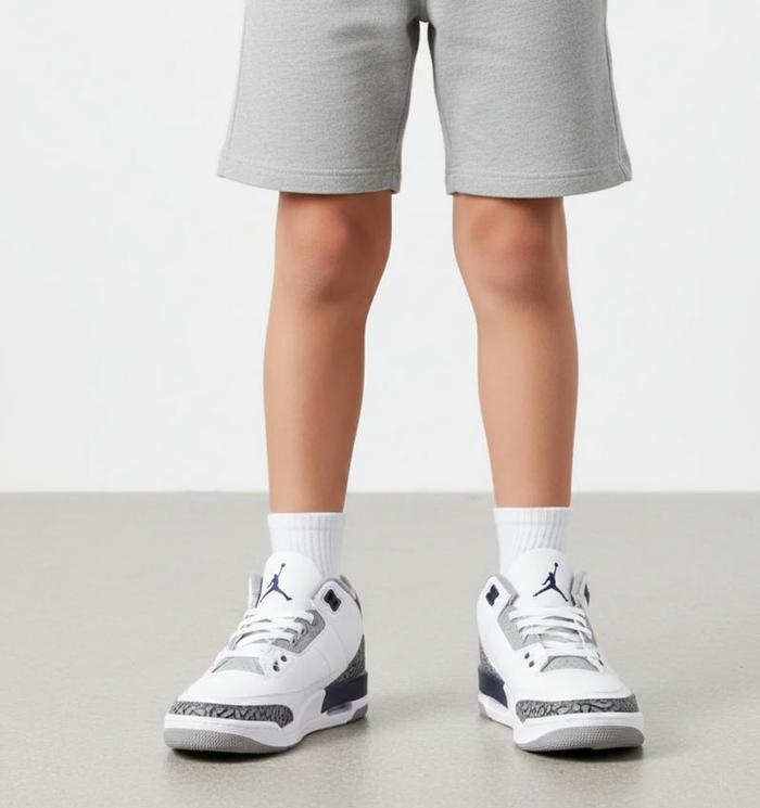 AJ 3 Kids Retro Midnight Navy Original