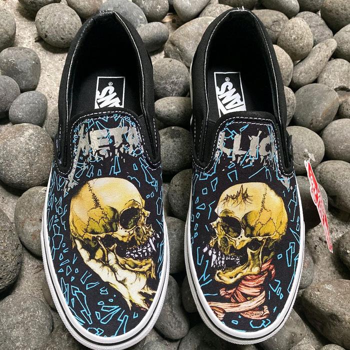VANS x METALLICA (30th Anniversary) Classic Slip-On "Pushead" - 42 (US 9)