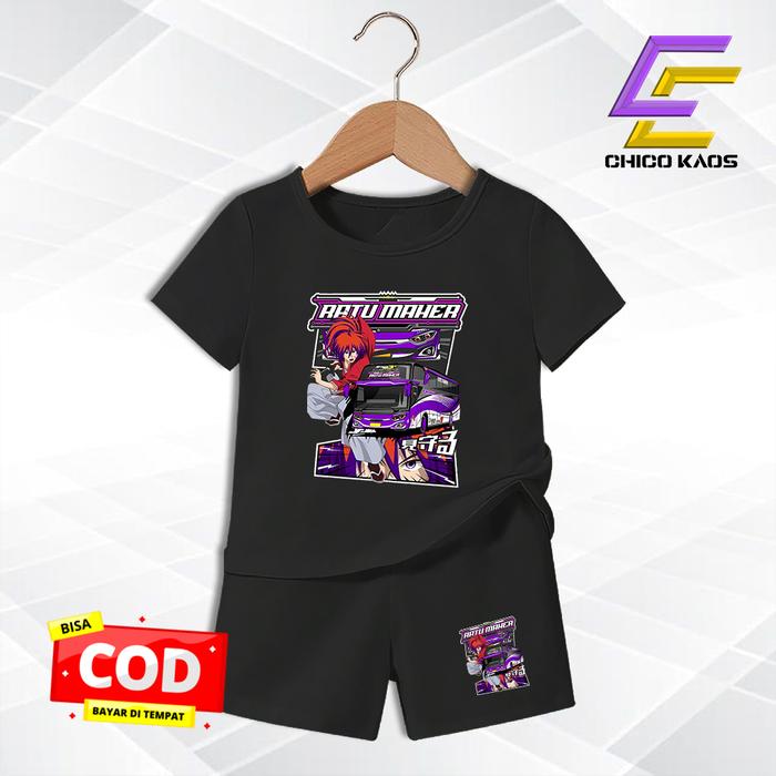 Baju Setelan Ratu Maher Anak Laki Laki - Kaos Distr* Karakter Ratu Maher Keren