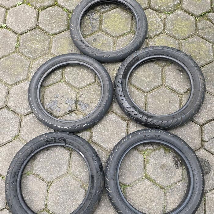 Jual Se Paket 5 ban bekas Motor Vario bekas merk Michelin Federal