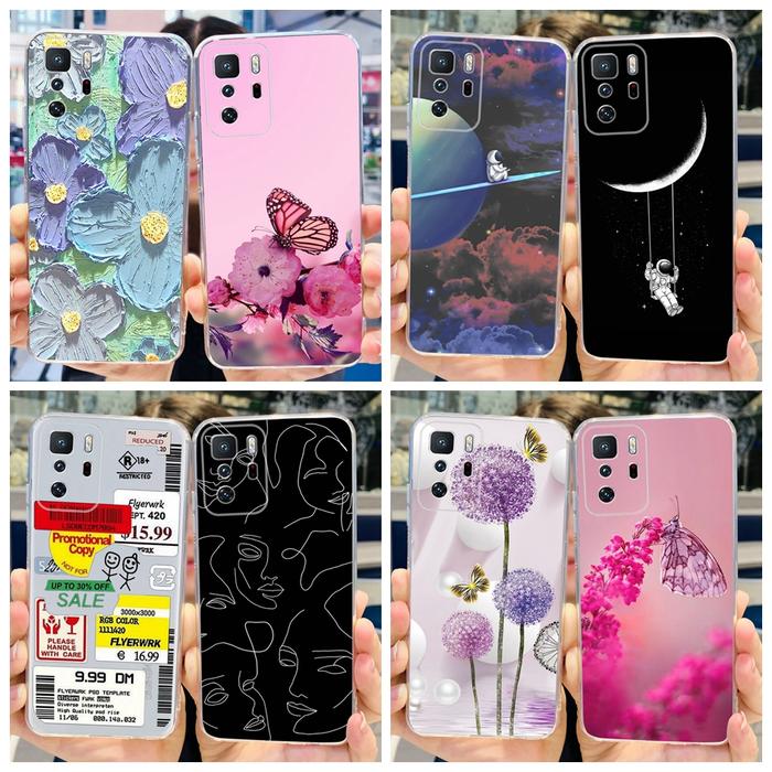 TPU Case For Xiaomi Redmi Note 10 Cover Redmi Note 10 5G Phone Cases