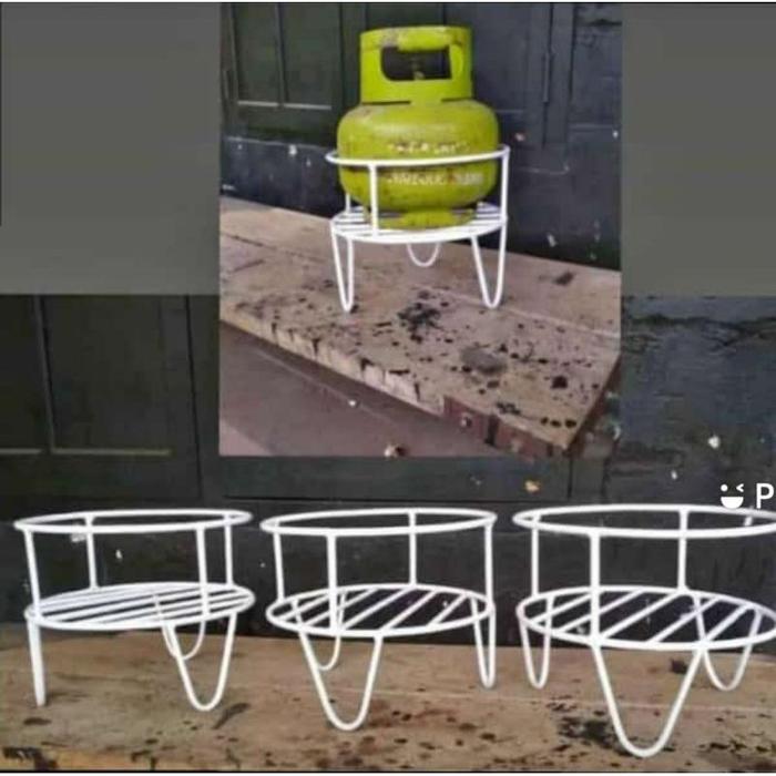rak gas / dudukan gas / tempat gas 3KG & 5 5KG