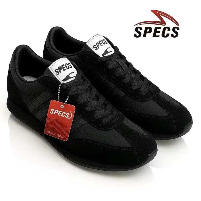 Promo COD!!! Sepatu Sneakers Pria Dan Wanita Sepatu Specs Hitam Polos Sepatu Pria Dan Wanita Sepatu 