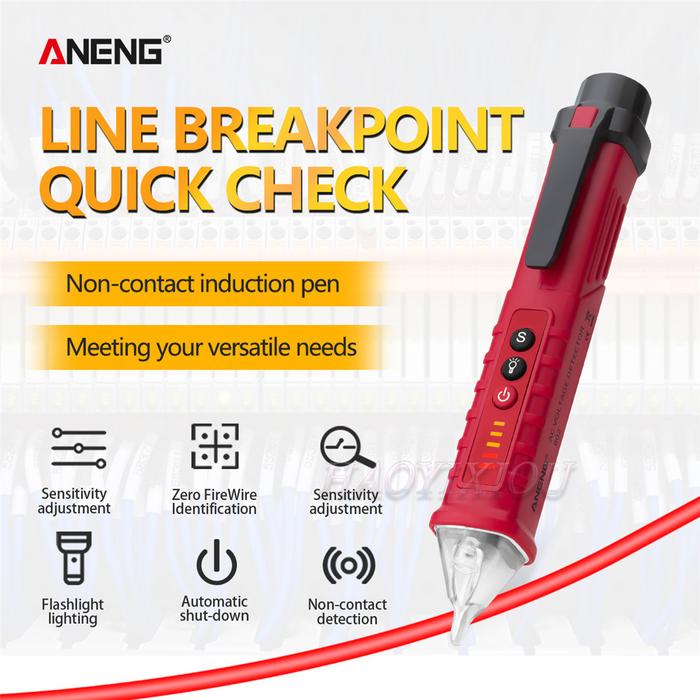 ANENG VD802 Digital 12-1000V AC/DC Voltage Detectors Non-Contact Pen