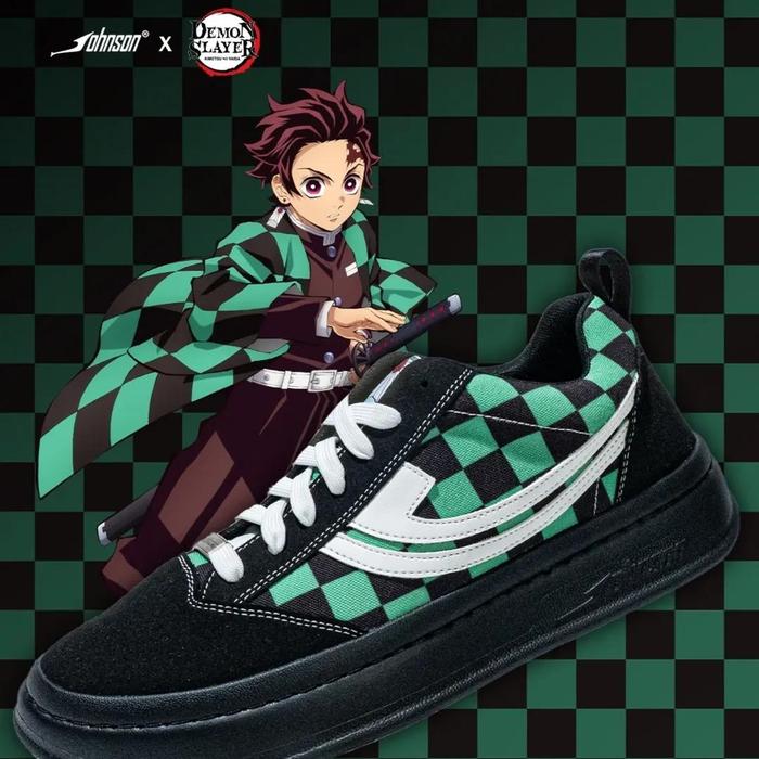 SEPATU SNEAKERS JOHNSON X DEMON SLAYER - TANJIRO Casual Shoes
