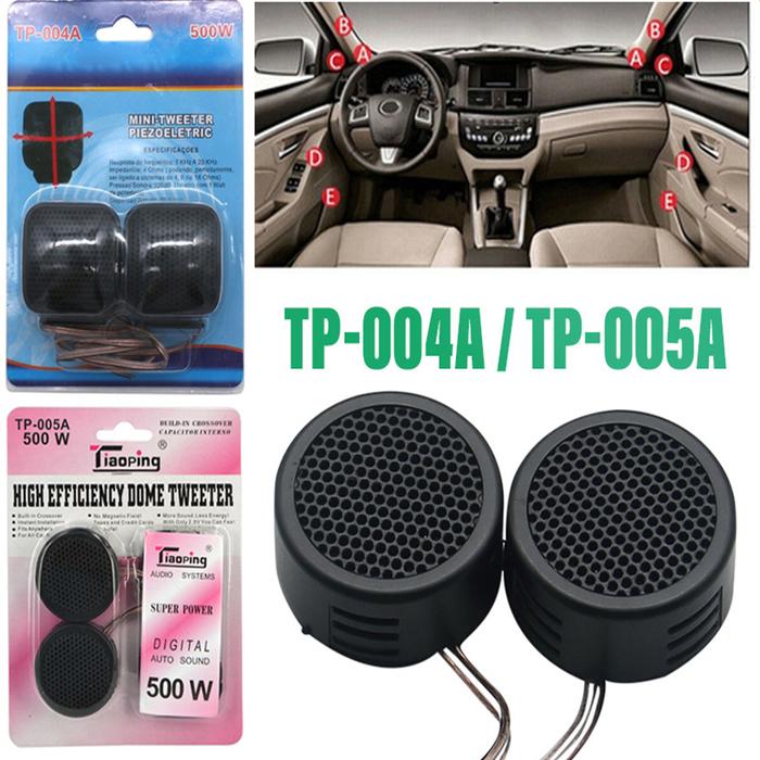Tweeter Speaker Mobil TW-005 Piezo Tweeter Super Treble Twiter Speaker / Tweeter Mobil