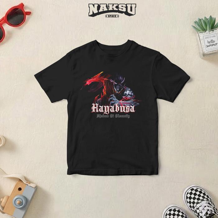 Kaos Anak Gambar Hero Hayabusa Skin Epic Shadow of obscrurity Baju anak mobile legend Bahan Lembut