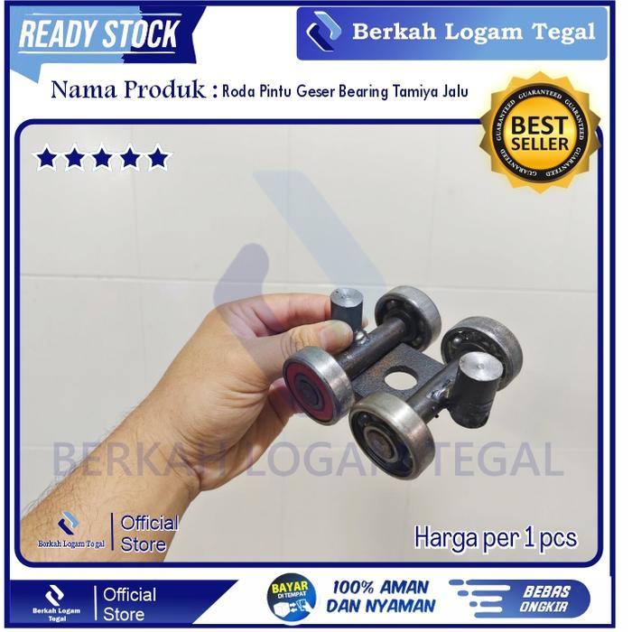 Roda pintu geser bearing Tamiya Jalu